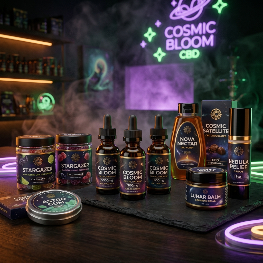 CBD and kratom products
